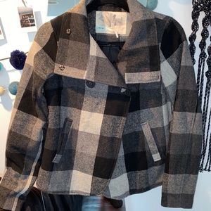 Buffalo plaid jacket